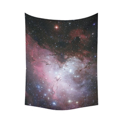 Eagle Nebula Cotton Linen Wall Tapestry 60"x 80"