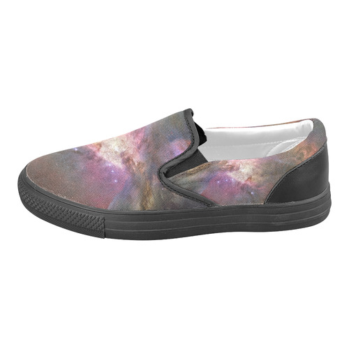Orion Nebula Hubble 2006 Women's Unusual Slip-on Canvas Shoes (Model 019)