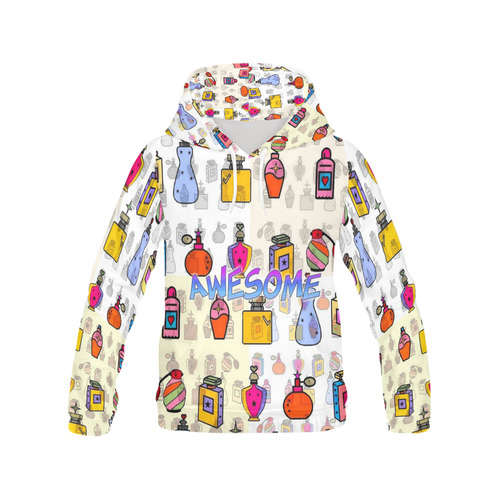 Flakon Popart by Nico Bielow All Over Print Hoodie for Men (USA Size) (Model H13)