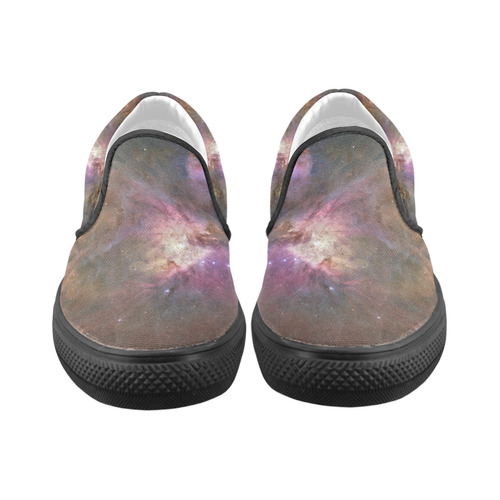 Orion Nebula Hubble 2006 Men's Slip-on Canvas Shoes (Model 019)