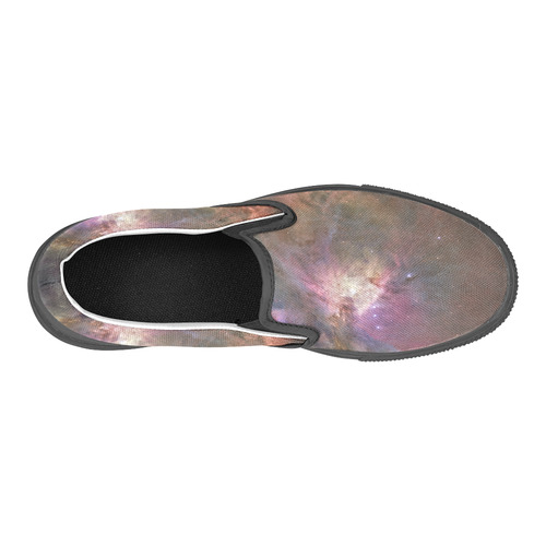 Orion Nebula Hubble 2006 Slip-on Canvas Shoes for Kid (Model 019)