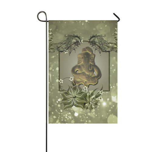 The indian elephant Garden Flag 12‘’x18‘’（Without Flagpole）