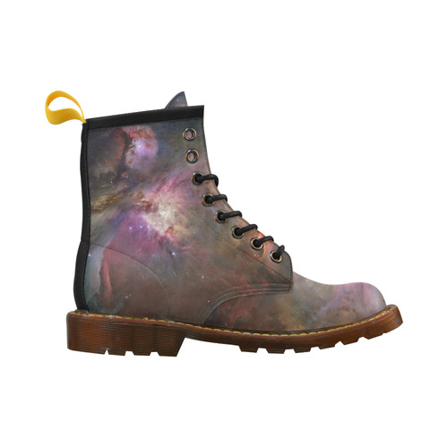 Orion Nebula Hubble 2006 High Grade PU Leather Martin Boots For Women Model 402H