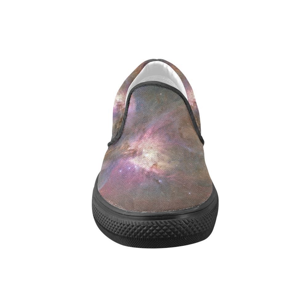 Orion Nebula Hubble 2006 Men's Unusual Slip-on Canvas Shoes (Model 019)
