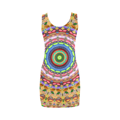 Peace Mandala Medea Vest Dress (Model D06)