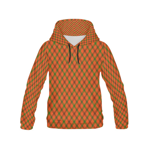Tami plaid / tartan fall colors for hunting All Over Print Hoodie for Men (USA Size) (Model H13)