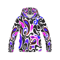 retro swirl abstract All Over Print Hoodie for Men (USA Size) (Model H13)