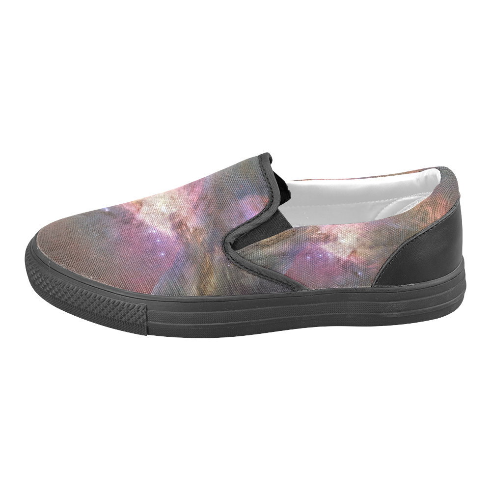 Orion Nebula Hubble 2006 Men's Unusual Slip-on Canvas Shoes (Model 019)