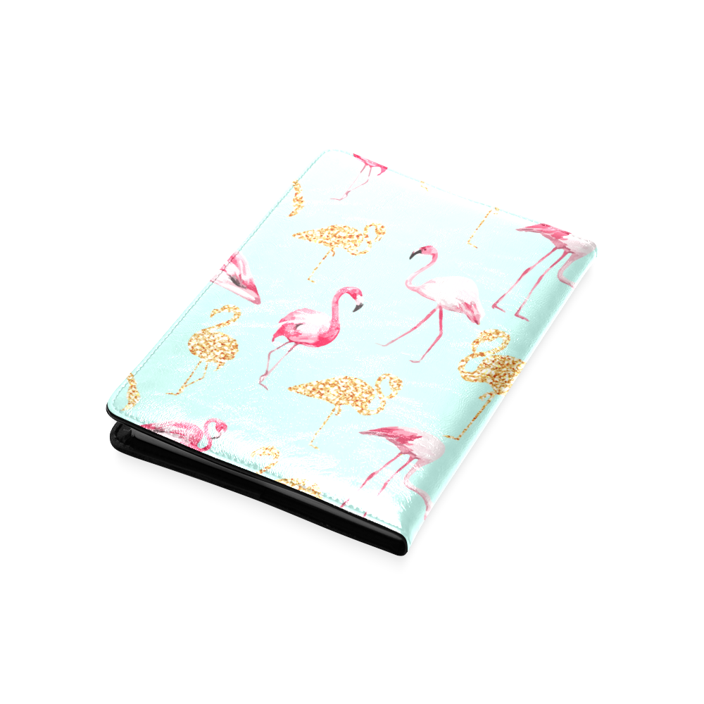 Flamingo (blue) Custom NoteBook A5