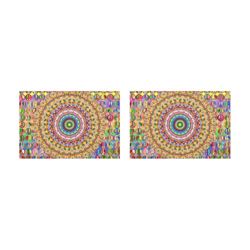 Peace Mandala Placemat 12’’ x 18’’ (Set of 2)