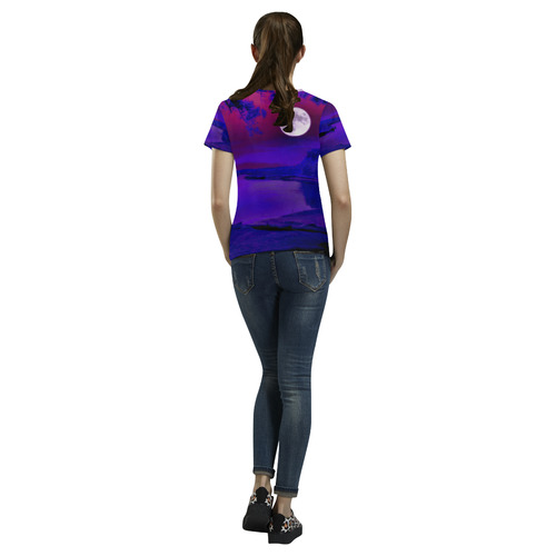 BLUUM All Over Print T-Shirt for Women (USA Size) (Model T40)