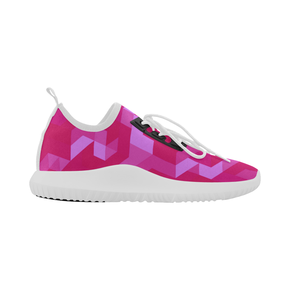 Dolphin ultra light running shoes : Pink crystal 3D Dolphin Ultra Light Running Shoes for Women (Model 035)