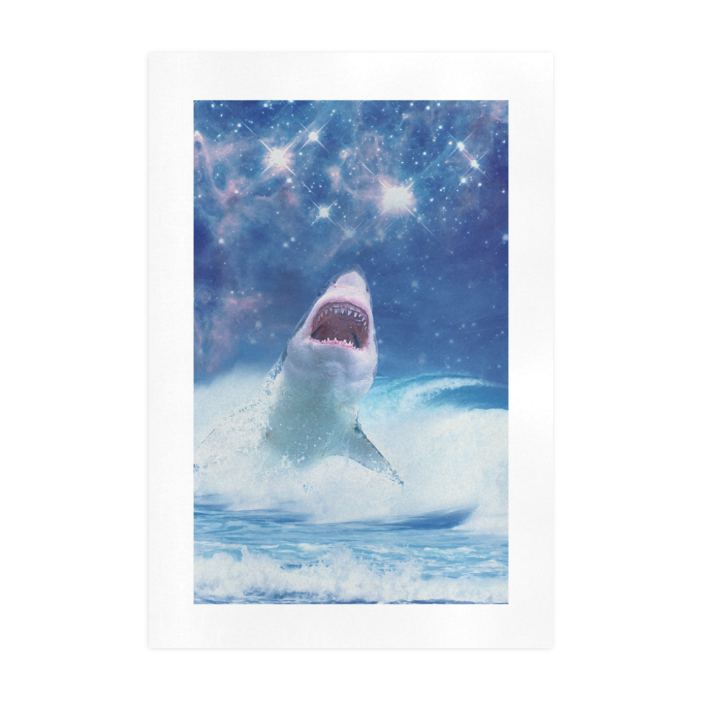 STAR KILLER shark Art Print 19‘’x28‘’