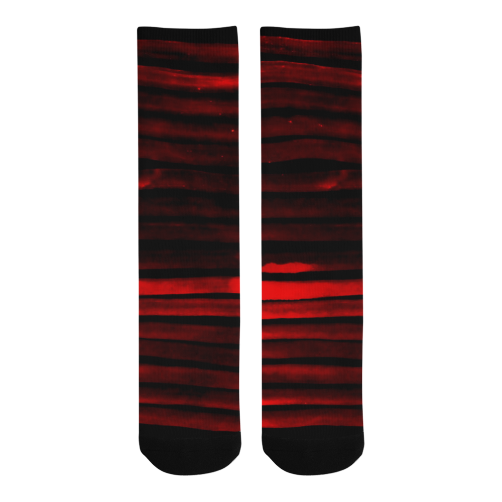 Red Trouser Socks