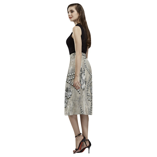 Decorative design, damask Aoede Crepe Skirt (Model D16)