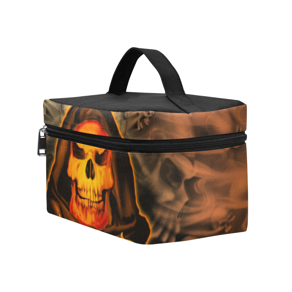 The skulls Cosmetic Bag/Large (Model 1658)