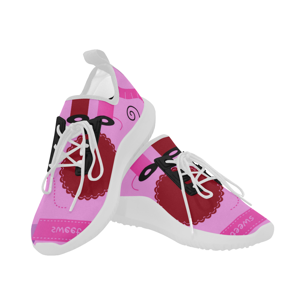 Dolphin ultra light Running shoes / SWEET PINK Dolphin Ultra Light Running Shoes for Women (Model 035)