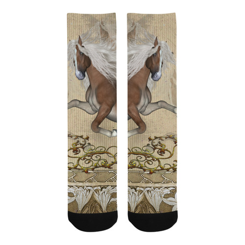 Wonderful wild horse Trouser Socks