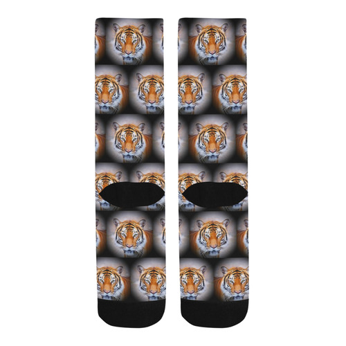 cute animal drops - Tiger by JamColors Trouser Socks