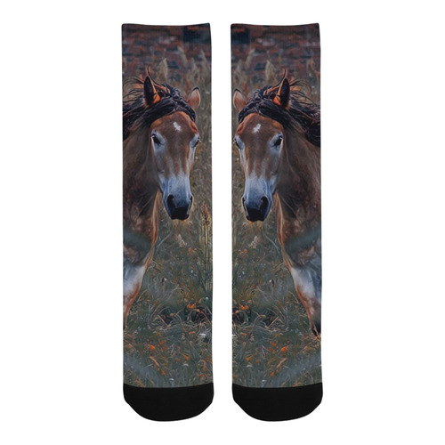 wonderful horse  by JamColors Trouser Socks