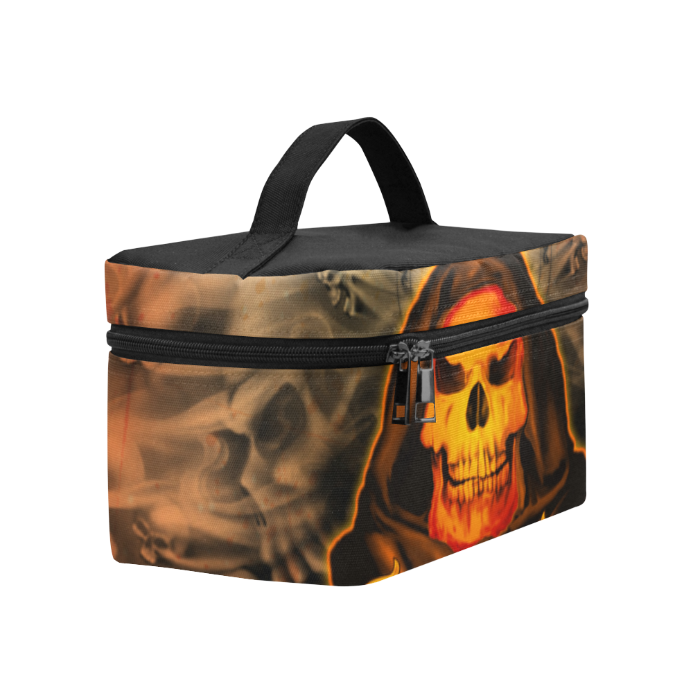 The skulls Cosmetic Bag/Large (Model 1658)