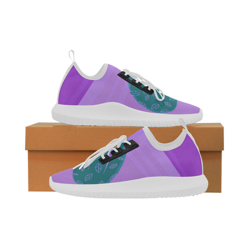 Dolphin ultra light running shoes / Purple tree Dolphin Ultra Light Running Shoes for Women (Model 035)