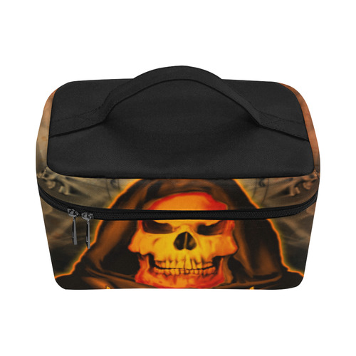 The skulls Cosmetic Bag/Large (Model 1658)