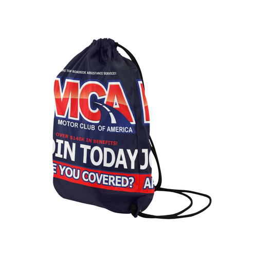 MCA Medium Drawstring Bag Model 1604 (Twin Sides) 13.8"(W) * 18.1"(H)