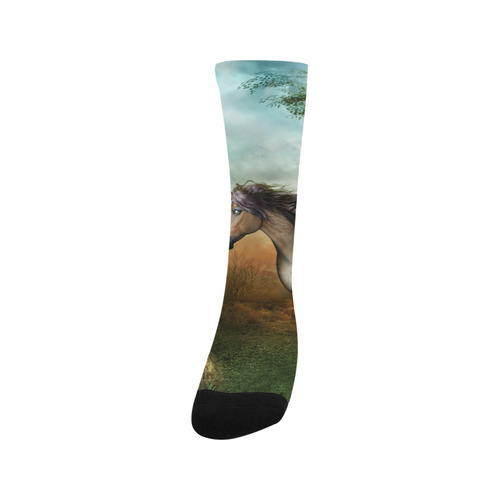 Wonderful running horse Trouser Socks