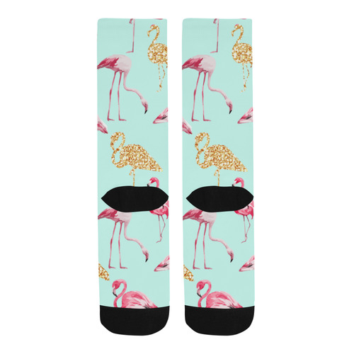 Flamingo (blue) Trouser Socks