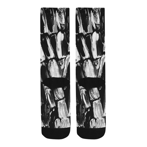 Black and White Trouser Socks