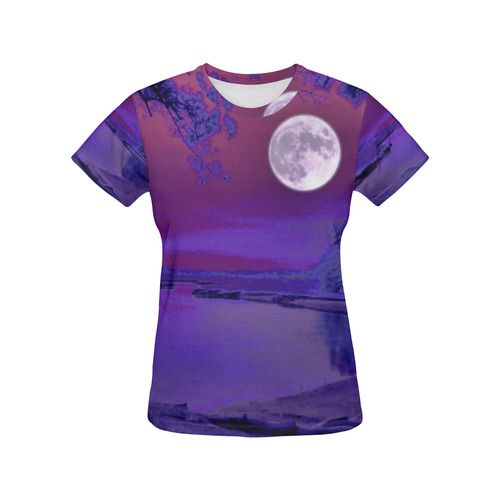ROZEMOO All Over Print T-Shirt for Women (USA Size) (Model T40)