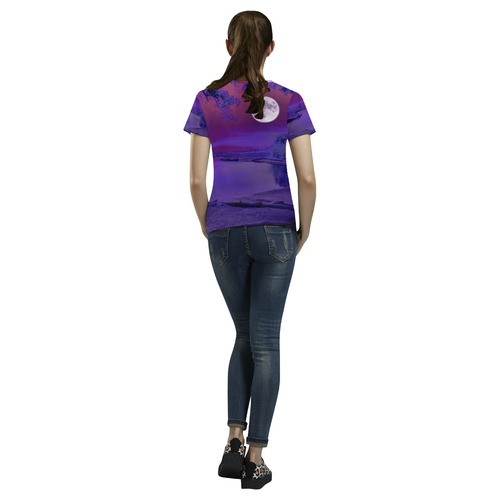 ROZEMOO All Over Print T-Shirt for Women (USA Size) (Model T40)