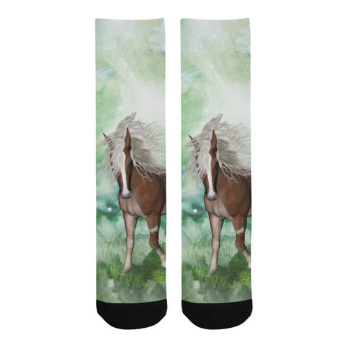 Horse in a fantasy world Trouser Socks