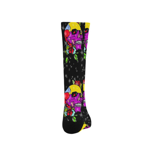 A Skull Rose by Popart Lover Trouser Socks