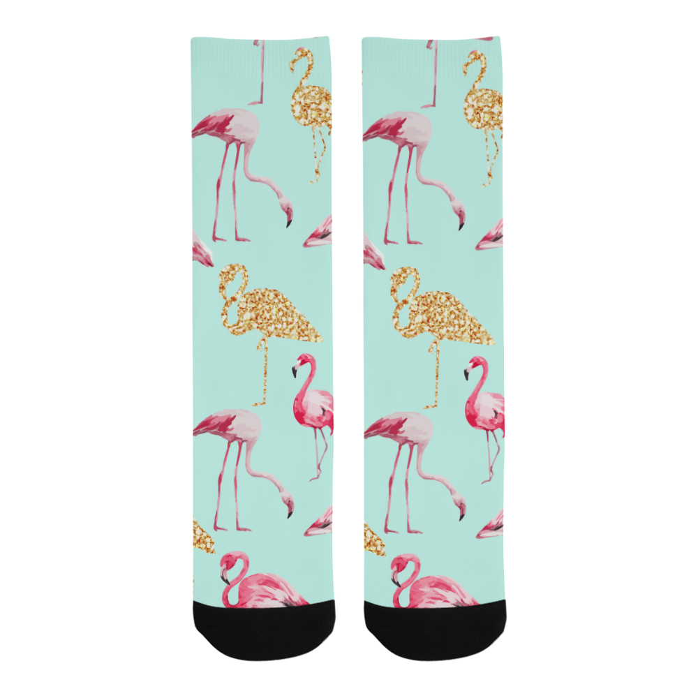Flamingo (blue) Trouser Socks | ID: D1482787