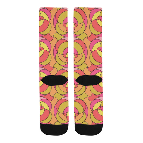 Retro Pattern 1973 E by JamColors Trouser Socks