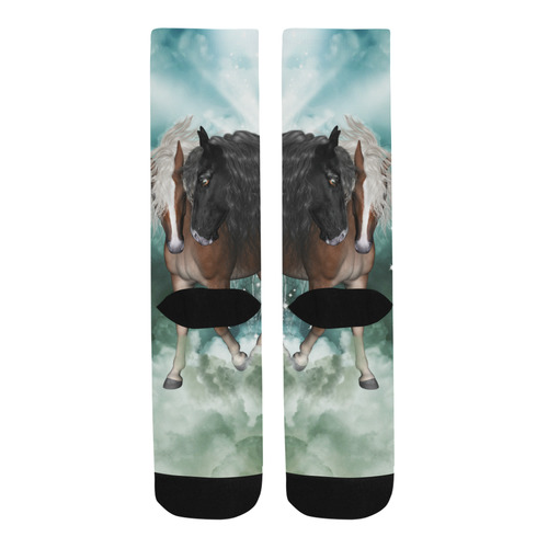The wonderful couple horses Trouser Socks