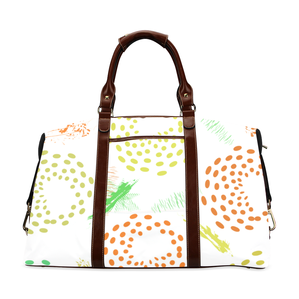 Citrus Color Splash Classic Travel Bag (Model 1643) Remake
