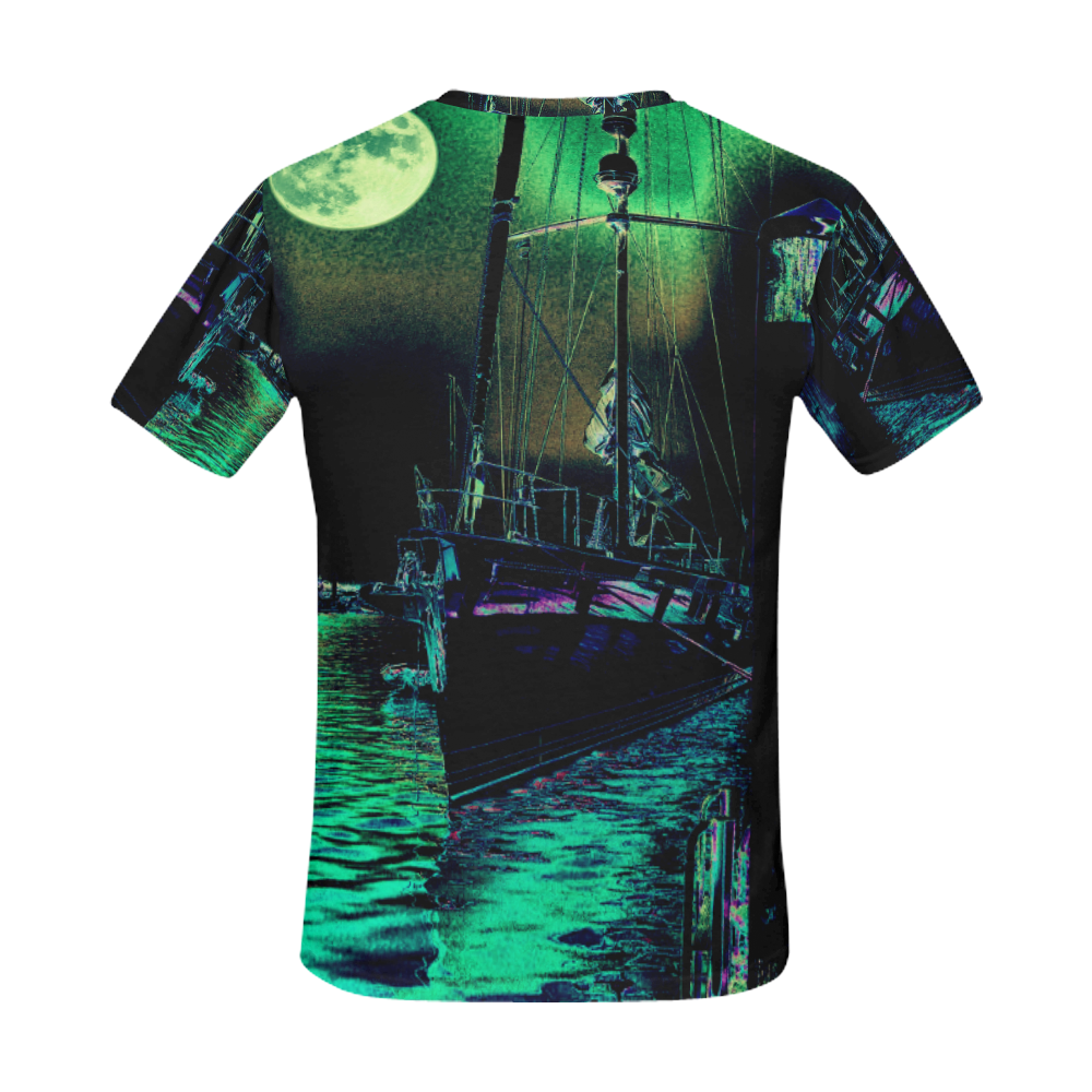 SHIPMOO 2 All Over Print T-Shirt for Men (USA Size) (Model T40)