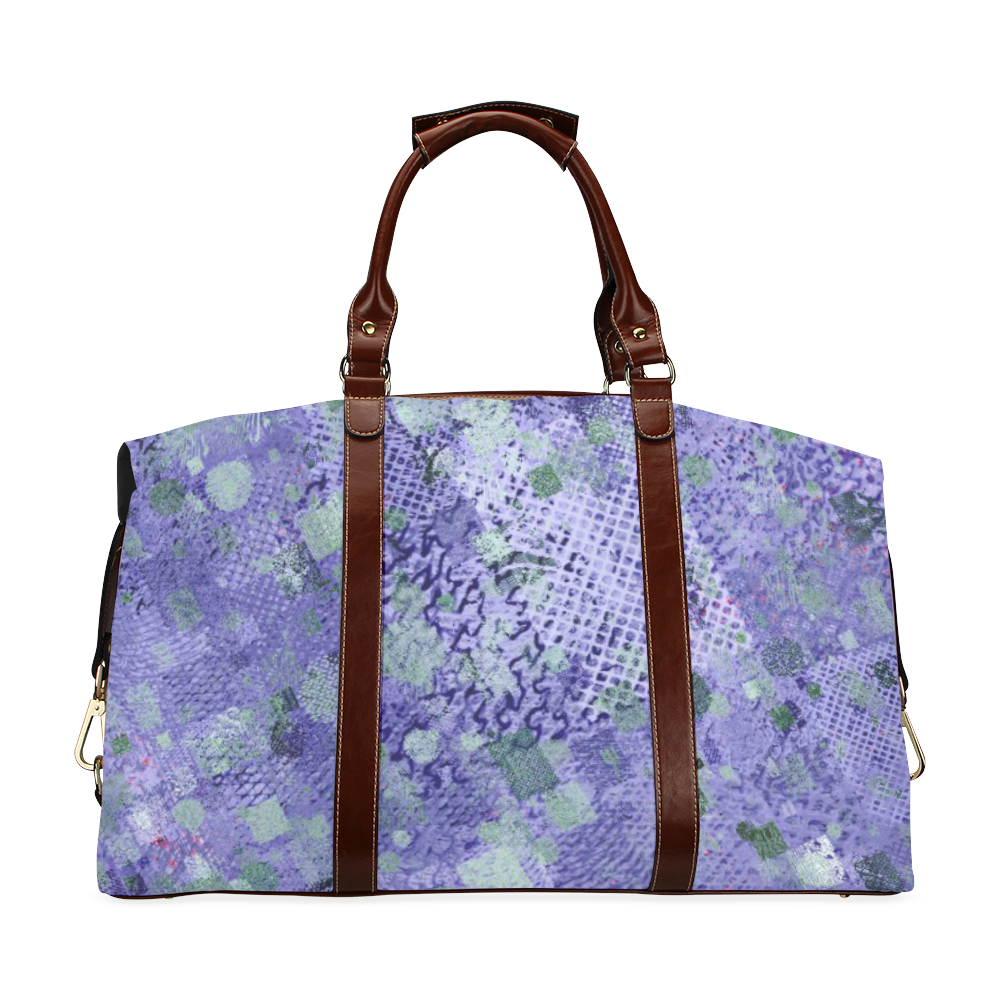 trendy abstract mix B by FeelGood Classic Travel Bag (Model 1643) Remake