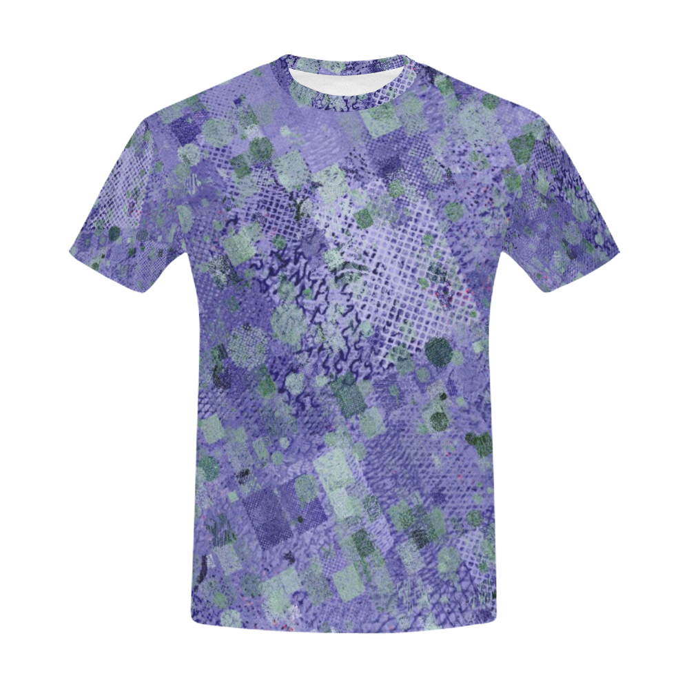 trendy abstract mix B by FeelGood All Over Print T-Shirt for Men (USA Size) (Model T40)