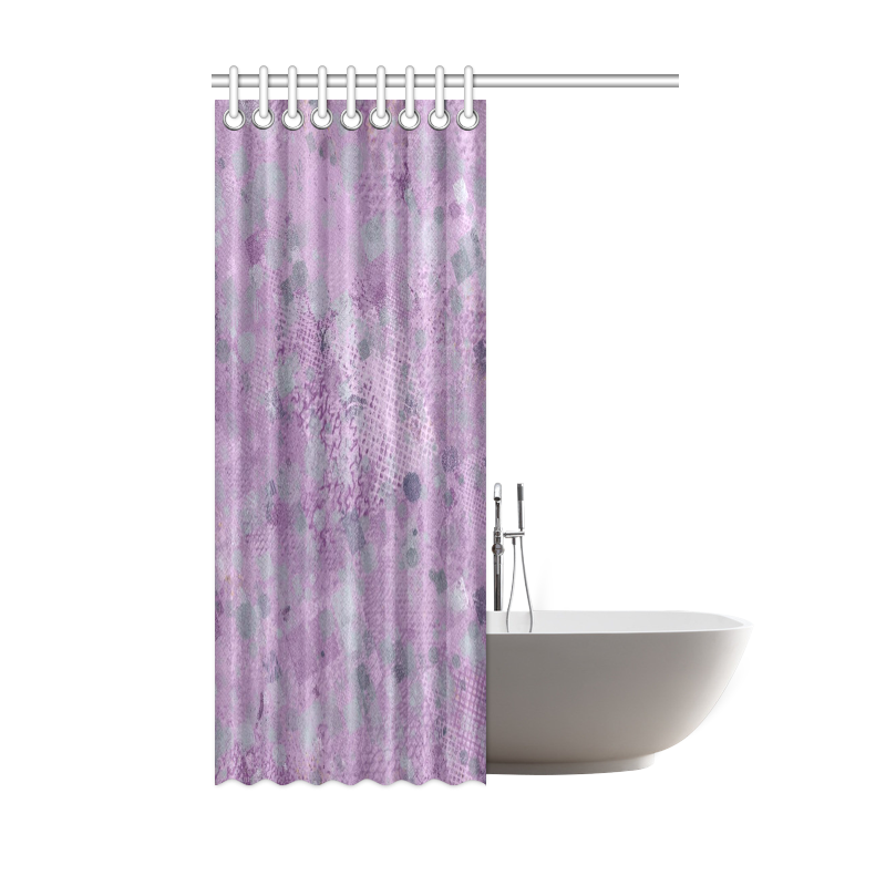 trendy abstract mix A by FeelGood Shower Curtain 48"x72"