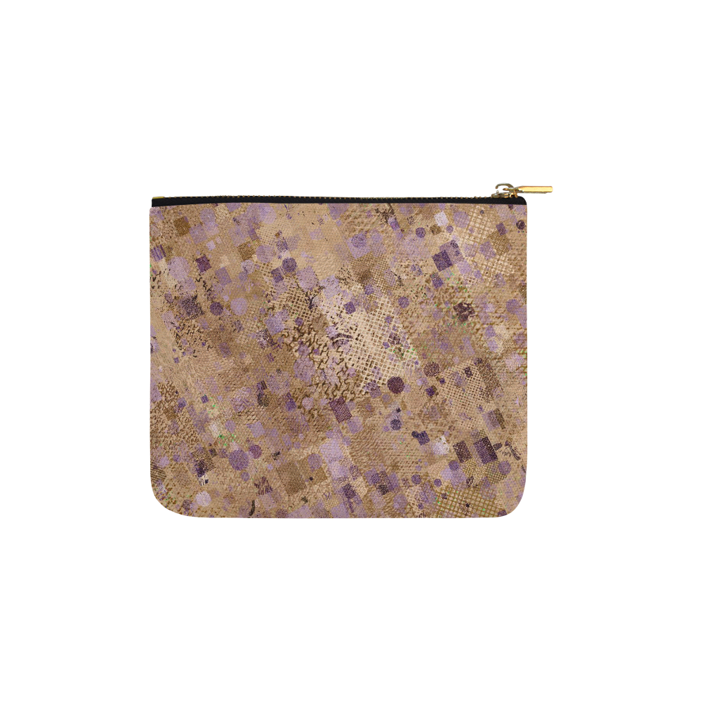 trendy abstract mix C by FeelGood Carry-All Pouch 6''x5''