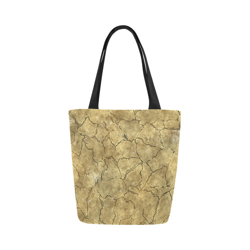 Cracked skull bone surface A by FeelGood Canvas Tote Bag (Model 1657)