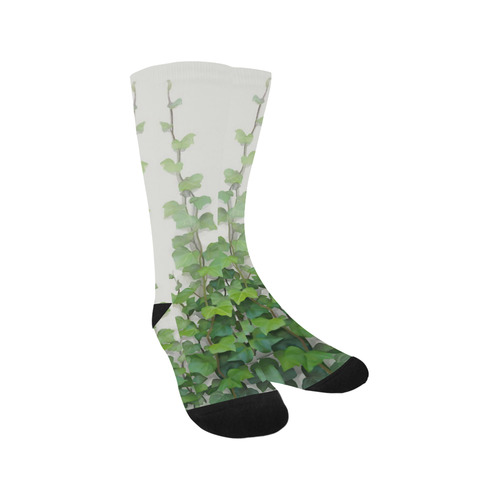 Watercolor Vines, climbing plant watercolor Trouser Socks