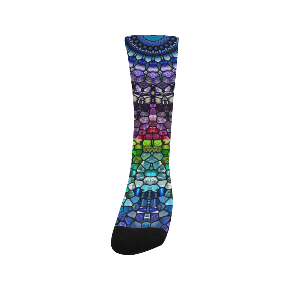 Magical Gems Kaleidoscope Trouser Socks