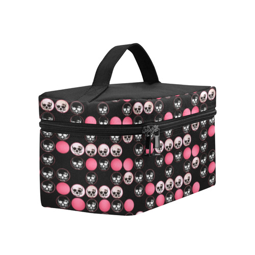 Pastel Goth Skull Polka Dots Lunch Bag/Large (Model 1658)