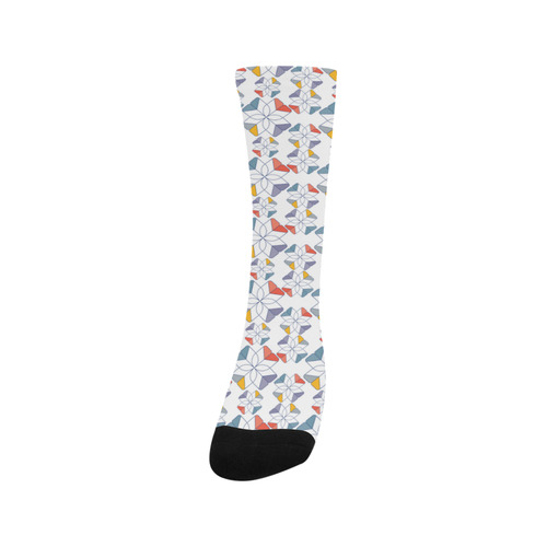 floral geometric seamless oriental Trouser Socks