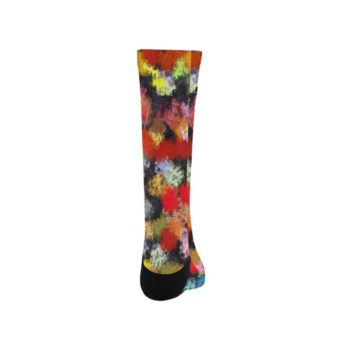 Colorful paint strokes Trouser Socks